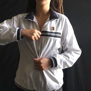 Vintage white NIKE sports jacket